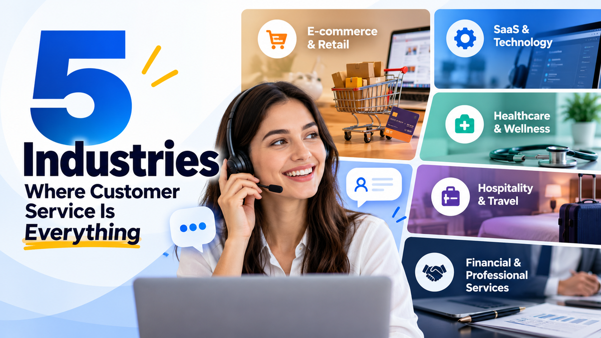 5 Industries Where Customer Service Is Everything