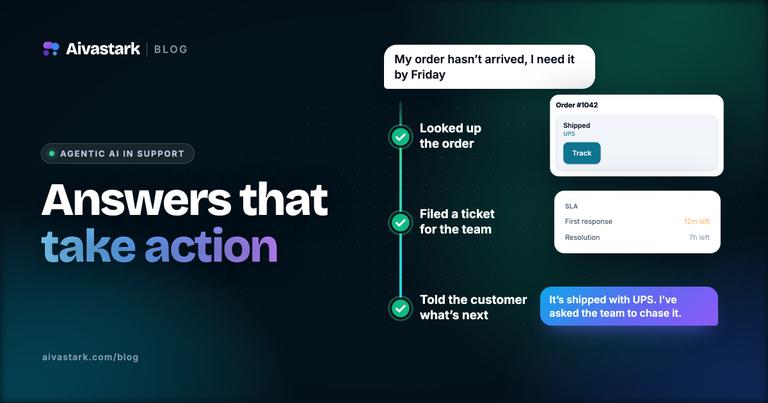 Agentic AI in Customer Support: Beyond Chatbots