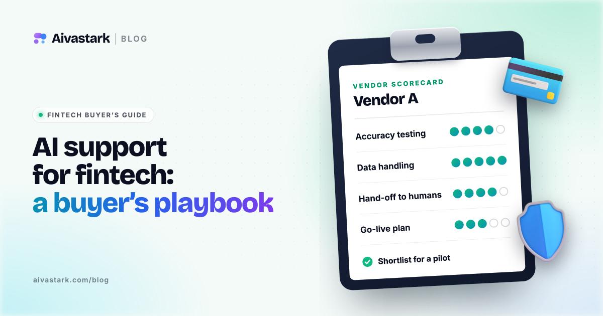 AI Customer Service for Fintech: A Startup Buyer's Playbook