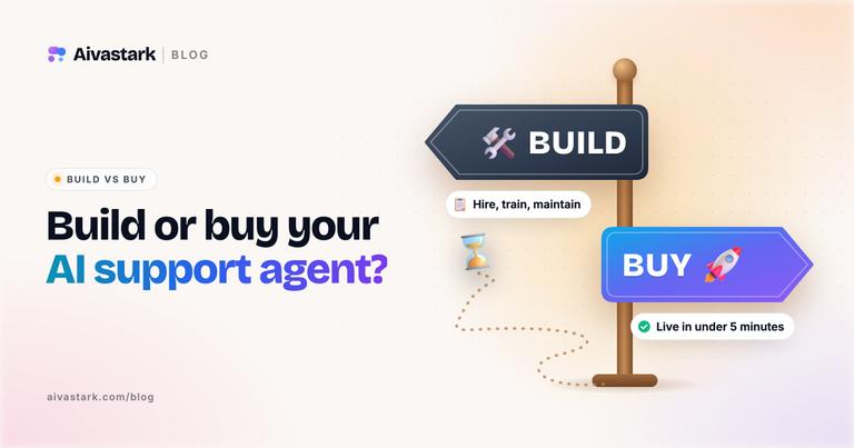 Build vs Buy AI Customer Support Agents: A Guide