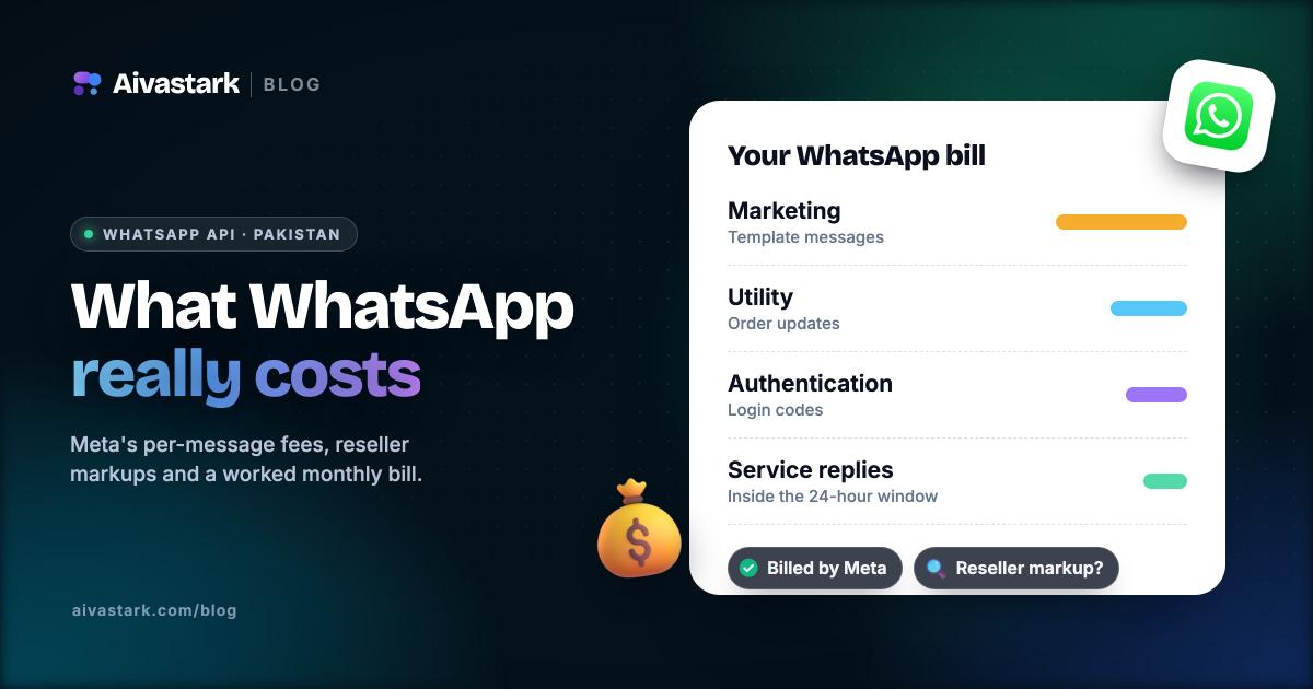 WhatsApp API Pricing in Pakistan (2026): Meta's Rates